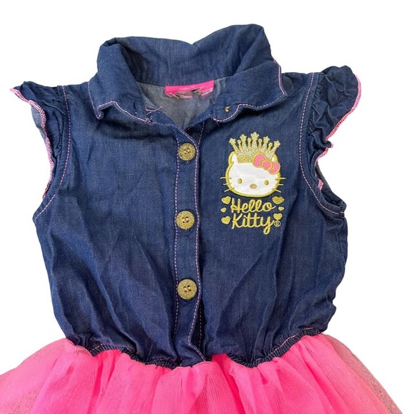 3 Girls 4T Dresses Carters, Hello Kitty, NNJXD - Picture 14 of 15